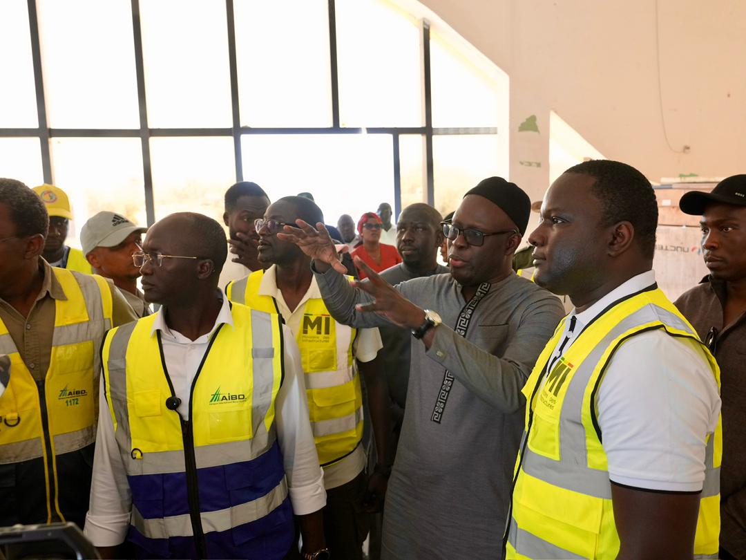 Aéroport de Ziguinchor : les ministres satisfaits de l&rsquo;état d&rsquo;avancement des travaux